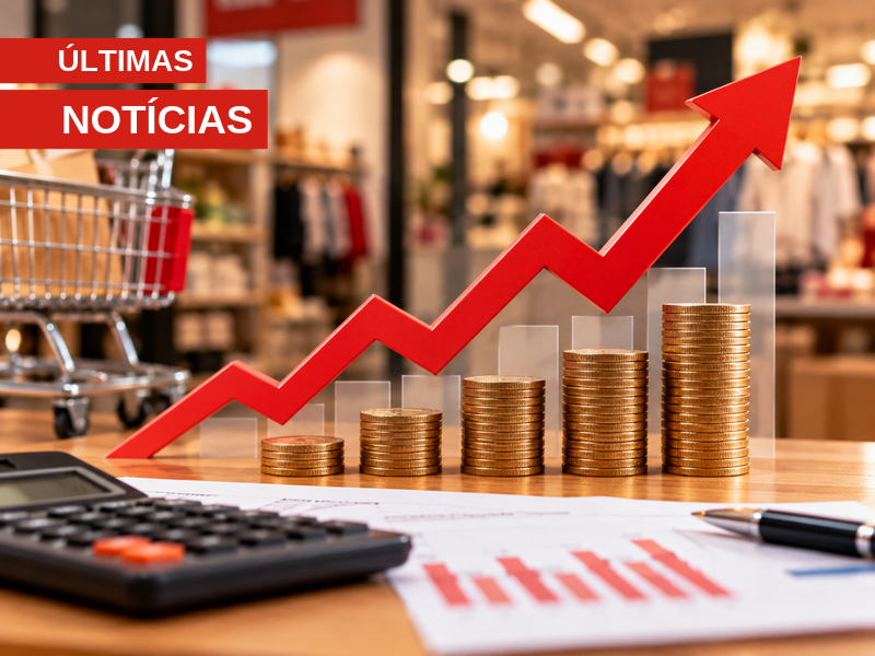 Notícia: Inflação acelera e preocupa o comércio varejista